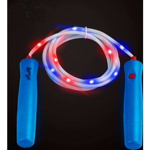 New Arrival 3M LED Light Fitness Led Skipping Speed Jump Rope with 3 Model
