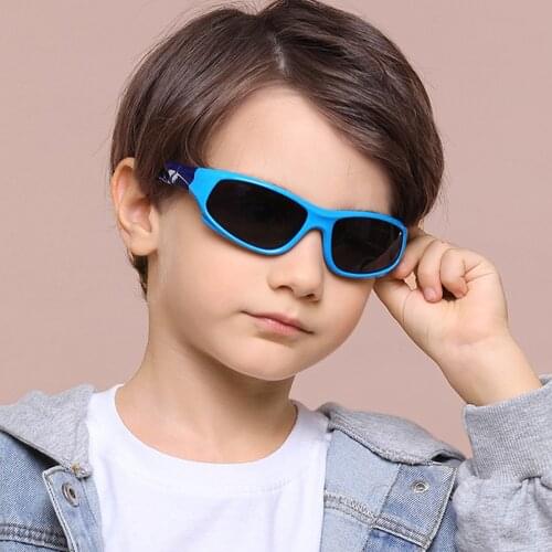 New Kids Polarized Sunglasses TR90 Boys Girls Sun Glasses Silicone Safety Glasses Gift For Children Baby UV400 Eyewear S816