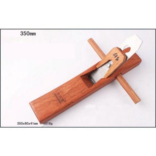 350MM/14INCH Workmanship Woodworking Plane Carpenter Plane Hand Tool Wood Plane Smoother Of Fist Class Rose Wood And Edged Blade