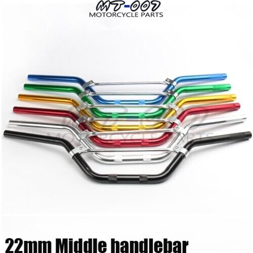 725mm Steering wheel Alpha Aluminum Handle bar Motorcycle handlebar 7/8" inch 22MM For Cheap Pit Bike Dirt Bike new 2018