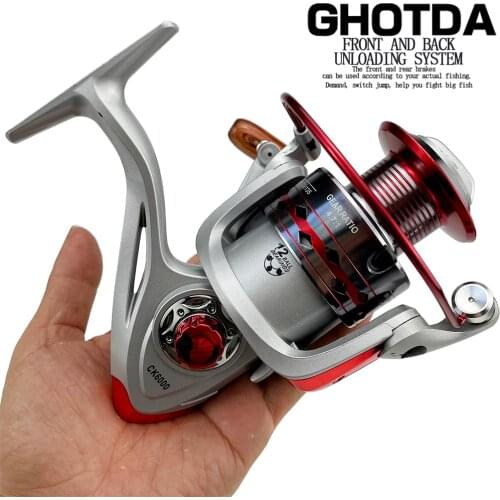 4.7: 1 / 5.2:1 Saltwater Fishing Reels Metal Spool For Fish Feeder Baitcasting Reel Spinning Reels For Rod