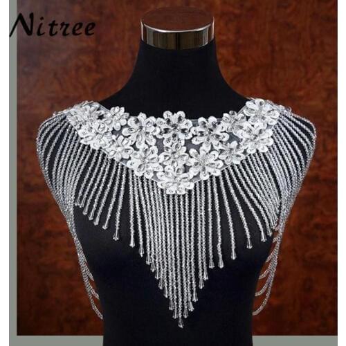 Chic White Wedding Bolero Beaded Luxury Crystals Wedding Wrap Wedding Accessories Bling White Evening Dress Bolero Bridal Shawl