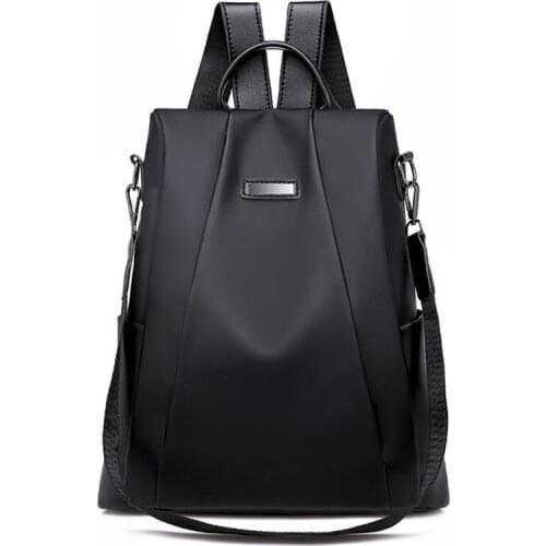 Women Backpack Nylon Shoulder Bag For Teenage Girls Multi-Function Big Bagpack Female Phone Pouch 2020