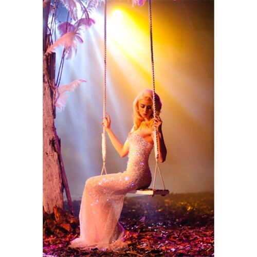 Needlework diamond embroidery diy diamond mosaic painting rhinestones cross stitch diamond paintings Young girl & swing A6602R