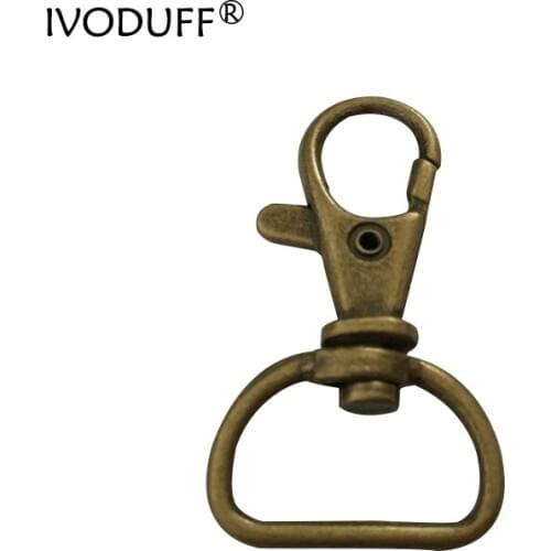 Antique Brass Color Metal Bag Belt Accessories Dog Buckle Swivel Snap Hook For Handbag,Dog Leash Snap Hook