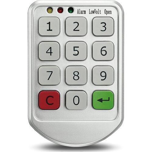 Digit Door Code Cabinet Lock Password Keypad Sauna Lock Electronic Super Market Library Meseum Swimming Pool GYM Password Locker