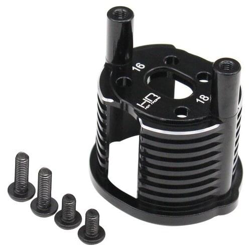 Hot Racing CNC machined heat sink motor mount for Tamiya SW-01