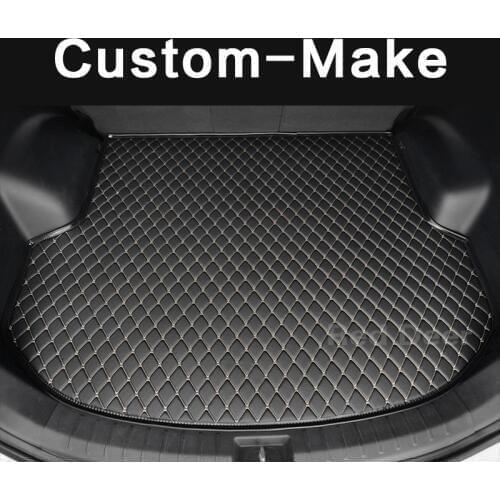 Car trunk mat for Toyota Camry Avalon Corolla Prius RAV4 Highlander Land cruiser 100 200 Prado 120 150 Fortuner boot cargo rug