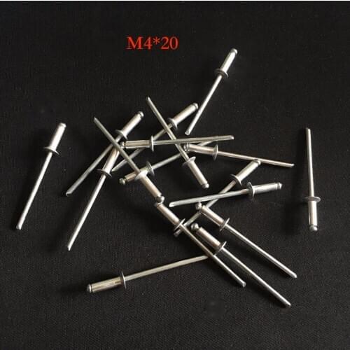 M4*20 10pcs Flat head pull nails/pull rivets/countersunk head pulling core rivets/decorating nails