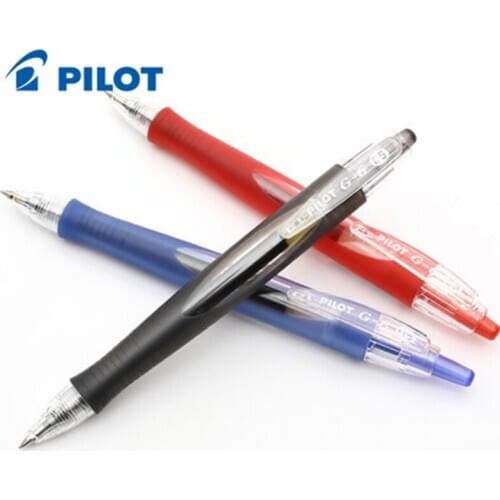 12Pcs/Lot PILOT G-6 BL-G6-5 Automatic neutral pen Mechanical pencil streamline pen 0.5 mm Writing Supplies Office & School