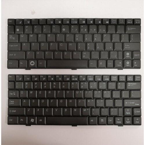NEW FOR ASUS EEPC U1 U1F U1E V021562LS1 0KN0-AC1US01 V021562IS2 04GOA0D2KUS00-1 US Keyboard Black