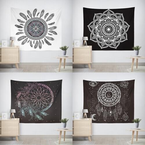 2020 New Products Mandala Series Tapestry Wall-mounted Beach Towel Dormitory Tapestry Artists Home Decoration Accessories