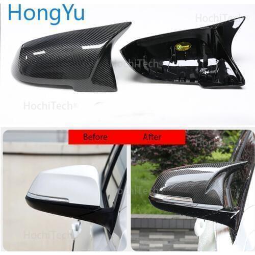 Replacement Carbon Fiber Side Mirror Case Rearview Mirror Cover For BMW i3 i3S series 2014 2015 2016 2017 2018