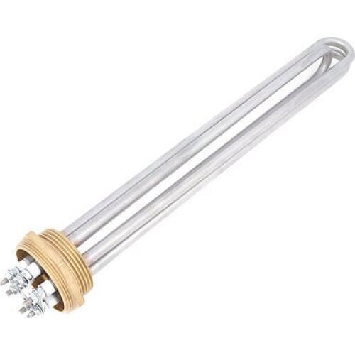 3U Tube Bundle Type Stainless Steel Tubular Water Heater Element 380V 9000W
