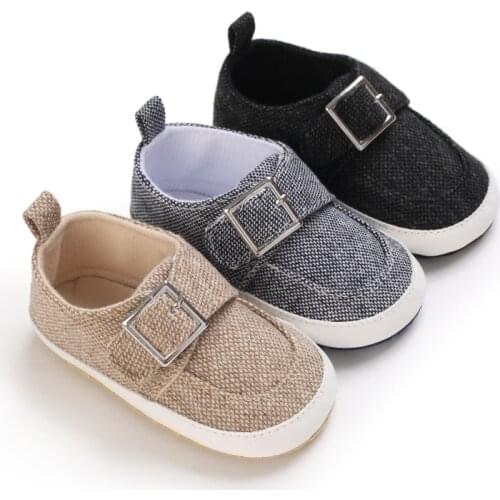 Baby Shoes Boy Buckle First Walkers Soft-soled Boys Shoes Baby Girls Sports Toddler Shoes Casual Shoes Kids Sneakers