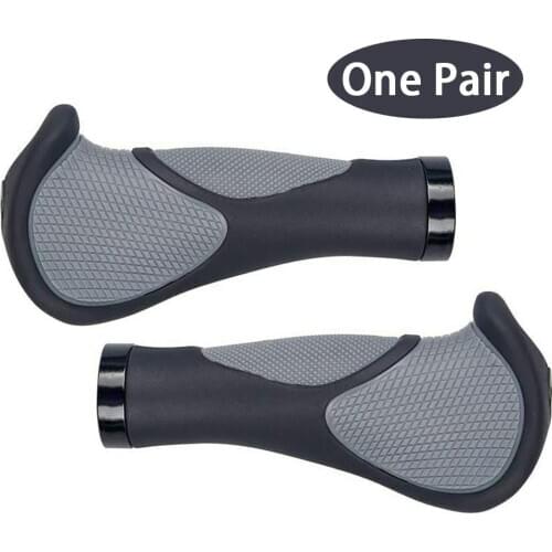 New Generation Bike Handlebar Grip Soft Gel Inserts Shock Resistance Ergonomics Comfort Design,1 Pair for Bicycle MTB Cycling