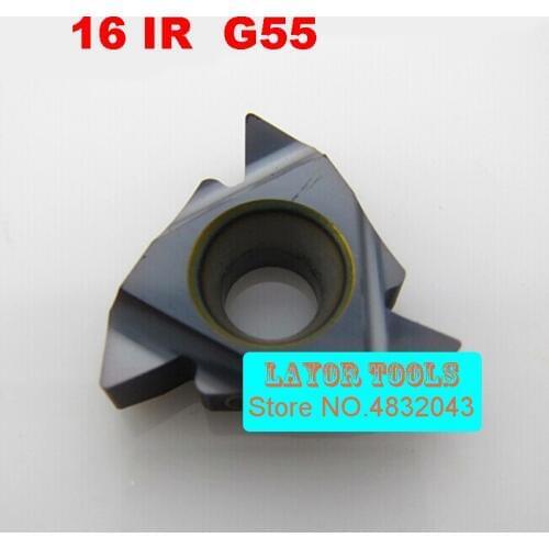 16 IR G 55 ,Indexable Tungsten Carbide Threading Lathe Inserts for Threaded Lathe Holder,thread turning tool holders