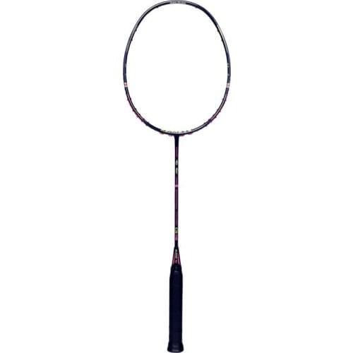 4U Offensive Badminton Racket with Secondary Reinforcement of 32 Pounds of Carbon Fiber Backcourt Smash Professional Racket