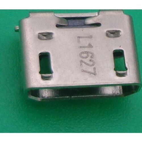 50pcs Mini Micro USB Charging Port Connector socket power plug dock 5pin female repair parts for LISTING 2X Verizon Ellipsis 8