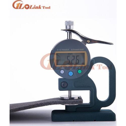Digital Sponge Thickness Gauge 12.7mm Sponge Thickness Gauge 0.01 / Diameter 30mm/ Desktop Big Measuring Head Measurement Tool