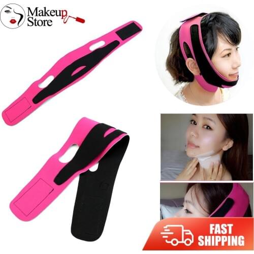 Elastic Face Slimming Bandage V Face Shaping Lift Up Belt Women Slimming Chin Cheek Slim Lift Up Mask Anti Wrinkle Strap Band