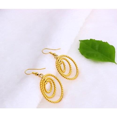 Fansheng new design free shipping wedding Bohemia style round fashion earring for women
