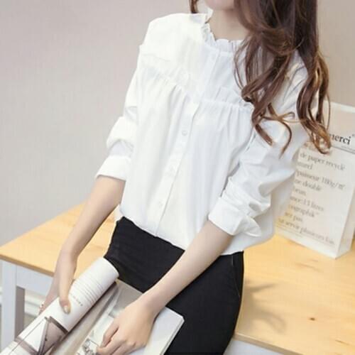 Hundred teng Women's Ruffle Shirts