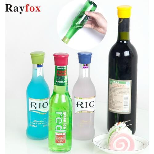 Kitchen Accessories Fresh Fruit 3pcs Wine Stopper Leak Free Wine Bottle Sealers for Red Wine Beer Bottle Cap Wine Store for Home