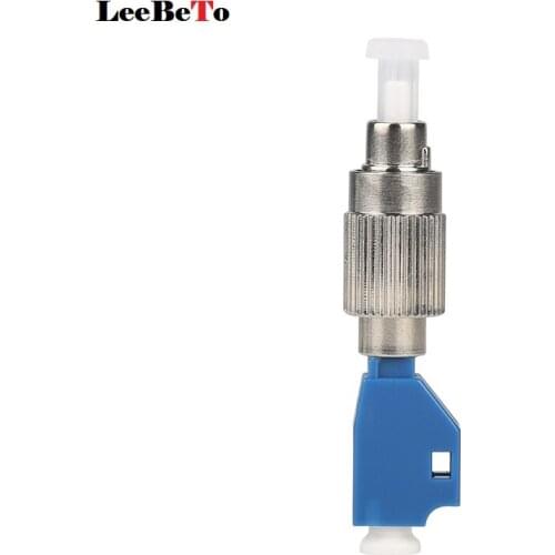 LC Female To FC Male Hybrid Converter Adapter FC-LC for Fiber Optical Power Meter Coupler