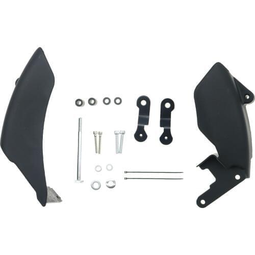 Matt Black Heat Shields Air Deflector Set For 2006-2018 Harley Dyna Fat Bob