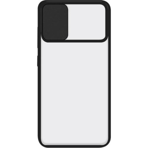 Mobile Phone Case with TPU Edge Samsung Galaxy A41 KSIX Duo Soft Cam Protect Black