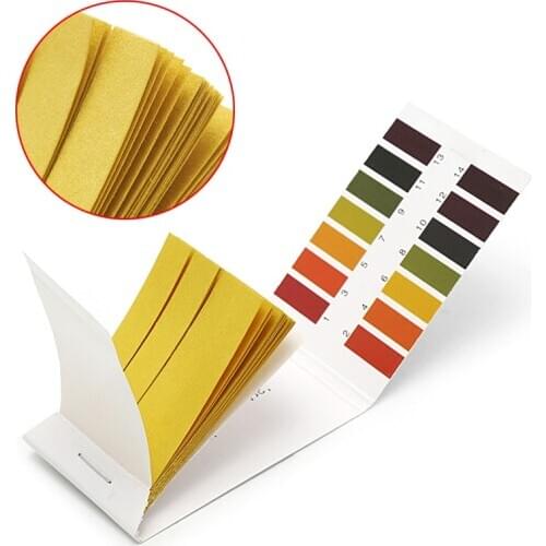 80 Strips Full pH 1-14 Test Indicator Paper Litmus Testing Kit