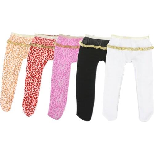 Doll Accessories Tights Leggings Pant fit 43cm New Born Baby Dolls & 18 inch Girls Doll Trousers, Dress-up Toys for Children