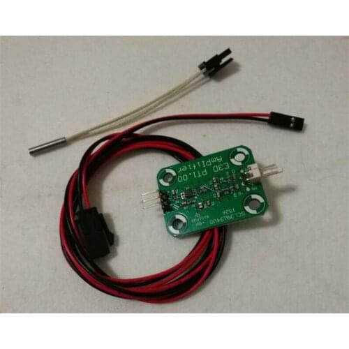 A Upgrade Reprap 3D printer PT100 amplifier board+PT100 temperature sensor+cable kit for 3D V6 hot end Fast ship