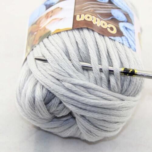 LOT Color optional 1 BallsX50g Special Thick Worsted 100% Cotton Knitting Yarn 422-34