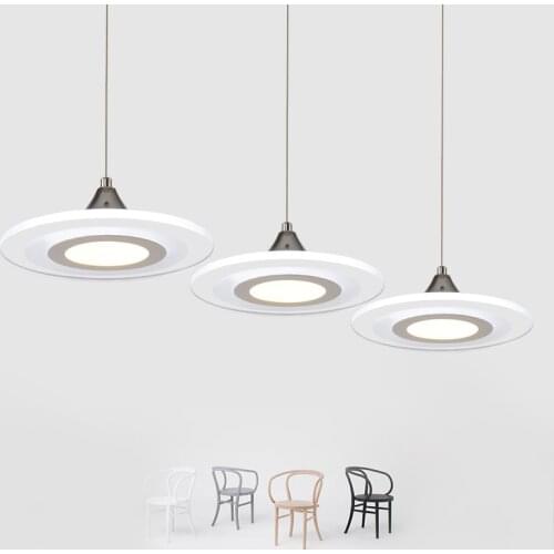 Pendant lights cord lamp dining room lustres 90-260v for kitchen LED ceiling fan hang fixtures