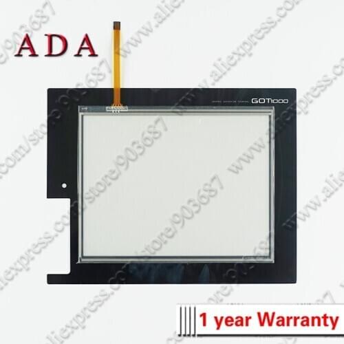 Touch Screen Panel Glass Digitizer for Mitsubishi GT1665-STBA GT1665-STBD GT1665-VTBA GT1665-VTBD Touchscreen Panel with Overlay