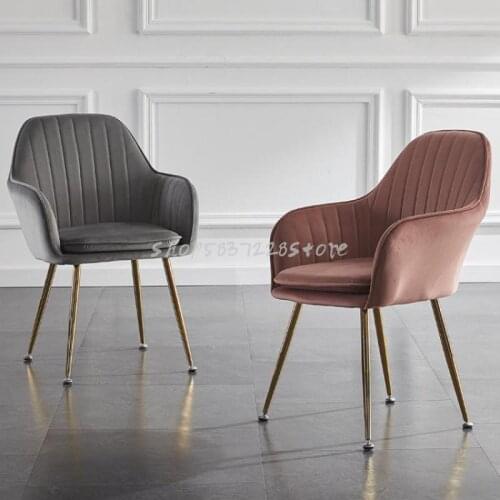 Nordic Chair Net Red Make-up Chair Simple Desk Chair Dressing Chair Dining Chair Household Stool Dining Room Armchair