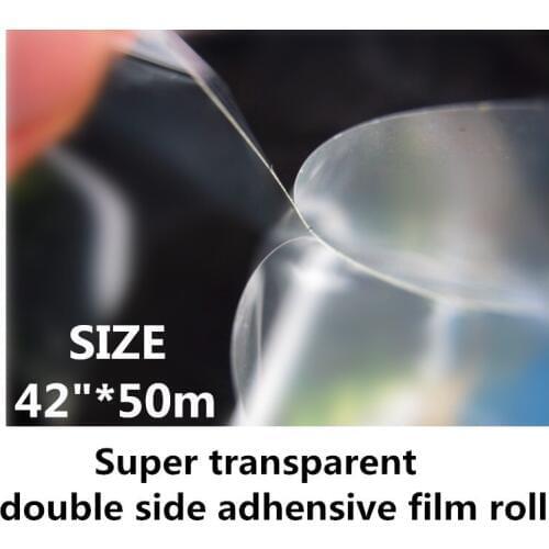 42in super transparent double side adhesive film for Lenticular use
