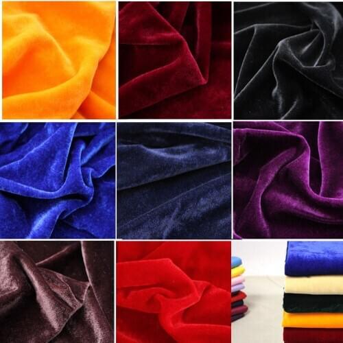 PPCrafts Conference on gold velvet cloth thick black background red cloth decorated tablecloth curtain fabric