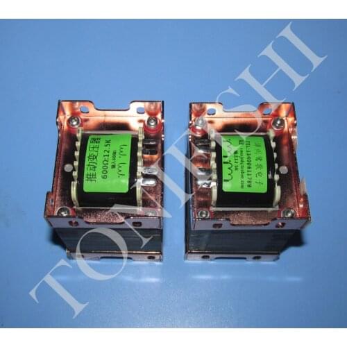 Tube pre-amplifier 600:12.5K input transformer, 12.5K:600 output transformer, signal 4.5 times step-up amplification