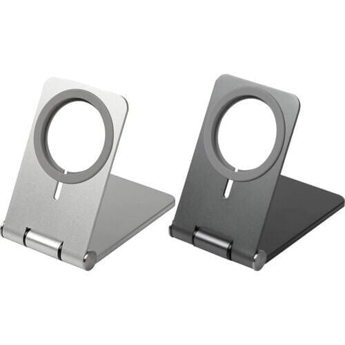 High Quality Wireless Charging Foldable Stand Bracket Holder For IPhone 12/for 12 Pro/ 12 Mini/12 Pro Max Magsfe Charger