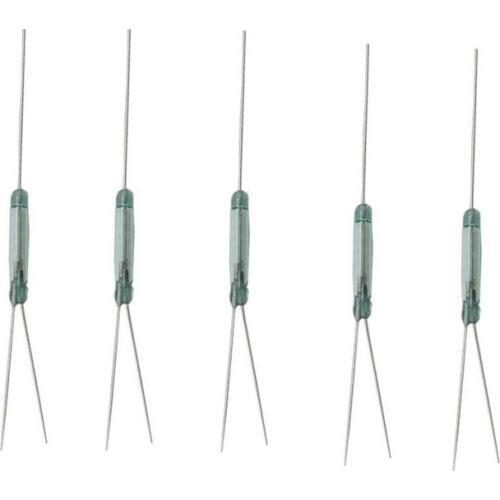 5 pcs Reed Switch 3 pin Magnetic Switch Normally Open and Normally Closed Conversion 2.5X14MM