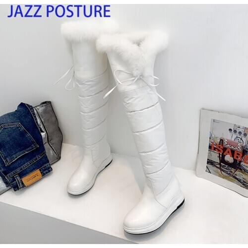 Ladies Sexy Wedges Over the knee boots women thigh high boots Winter Keep warm shoes woman botas altas mujer sobre rodilla z431