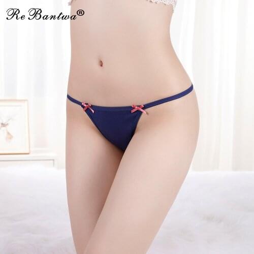 3pcs Set Sexy g strings Cotton Panties Womens Underwear Girls T-back Panty Female Underpant Ladies Bikini Thongs New Lingerie