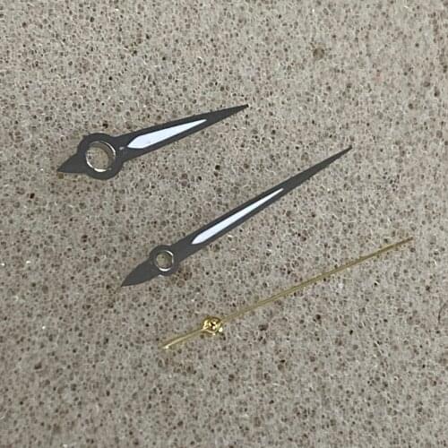 3pcs/Set Watch Hands Green Luminous Watch Accessories Suitable for NH35/NH36 Movement