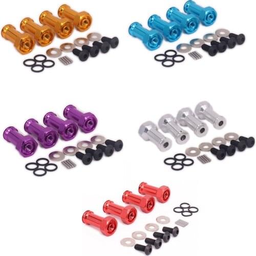 Aluminum 12Mm Hex Hub 24Mm Extension Adapter Wheel Spacer Widener for 1/18 WLtoys A959 Upgrade Parts Fit A949 A969 A979 RC Car