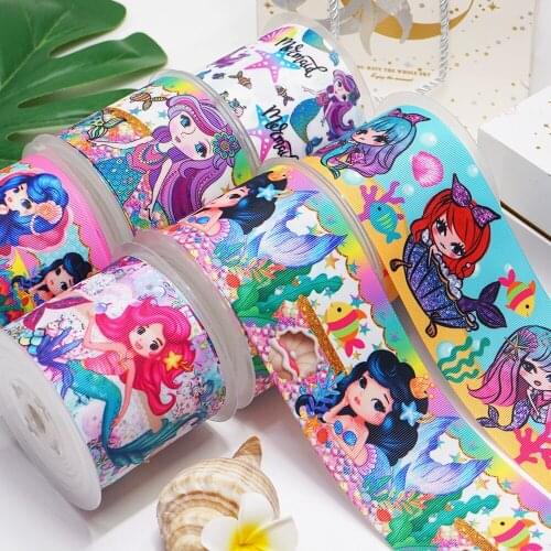 Free shipping 3 inch 4th of July Cartoon Printed Grosgrain Ribbon Craft Suppliers 52260