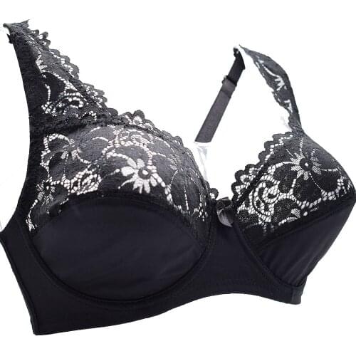 Bra For Womens Bra Lager Bosom Lace Bralette Floral Sexy Lingerie BH Underwired Plus Size Brassiere Top Underwear B C D DD E F