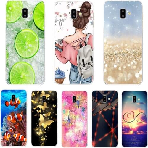 For Samsung Galaxy J6 Plus 2018 Case Soft TPU Silicone Back Case For Coque Fundas Samsung J6 2018 J600F J6 Plus 2018 Phone Case